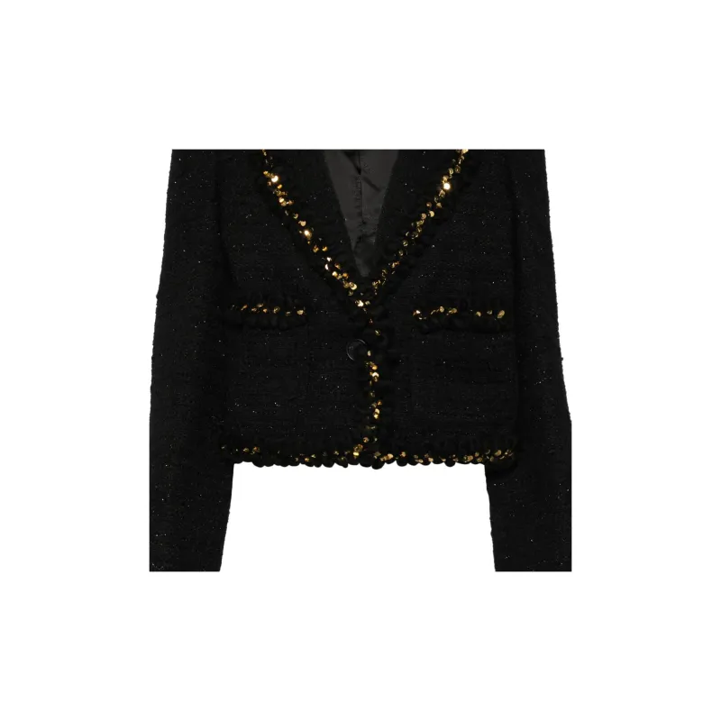 ELIE SAAB Sequin Tweed Jacket-2