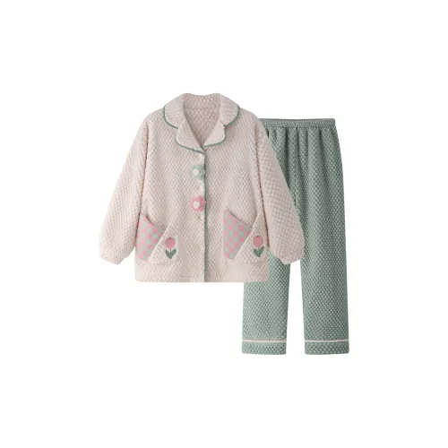 OUSHIBO Pajama Set Women's Image Color