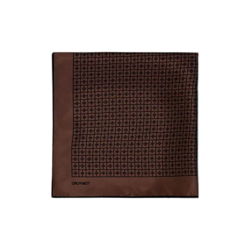 TOM FORD Checked Square Scarf-2