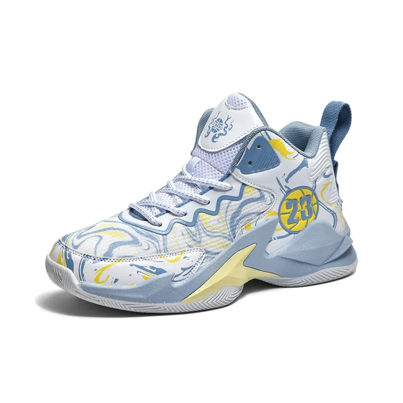 MUSHILANDI Cushioning Height Increase With Rebound Mid Top Basketball Shoes Unisex-1
