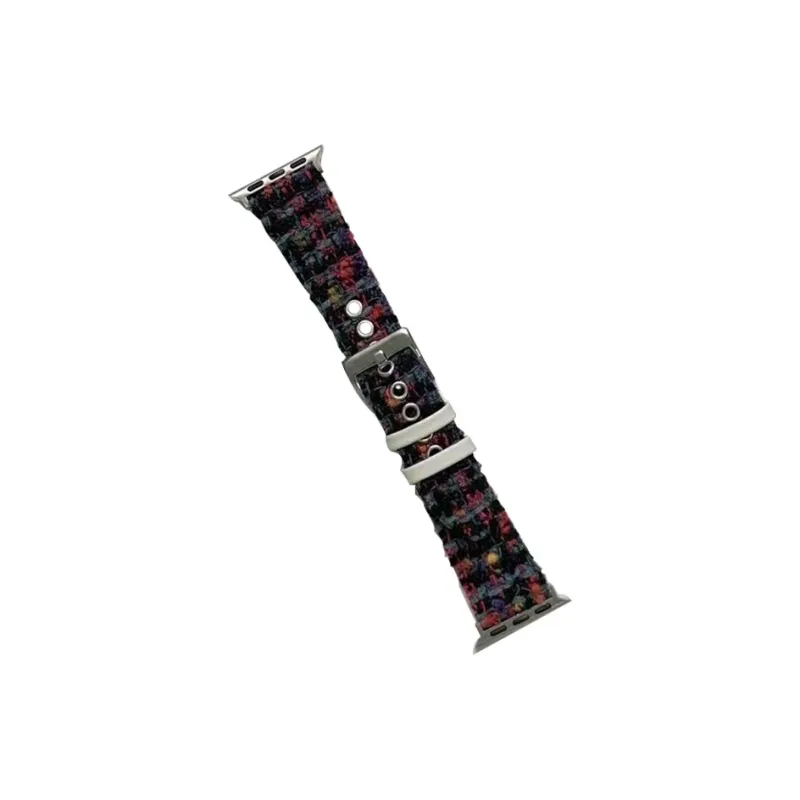 MSSM Apple Compatibility Watch Band Plush Woolen Material-2