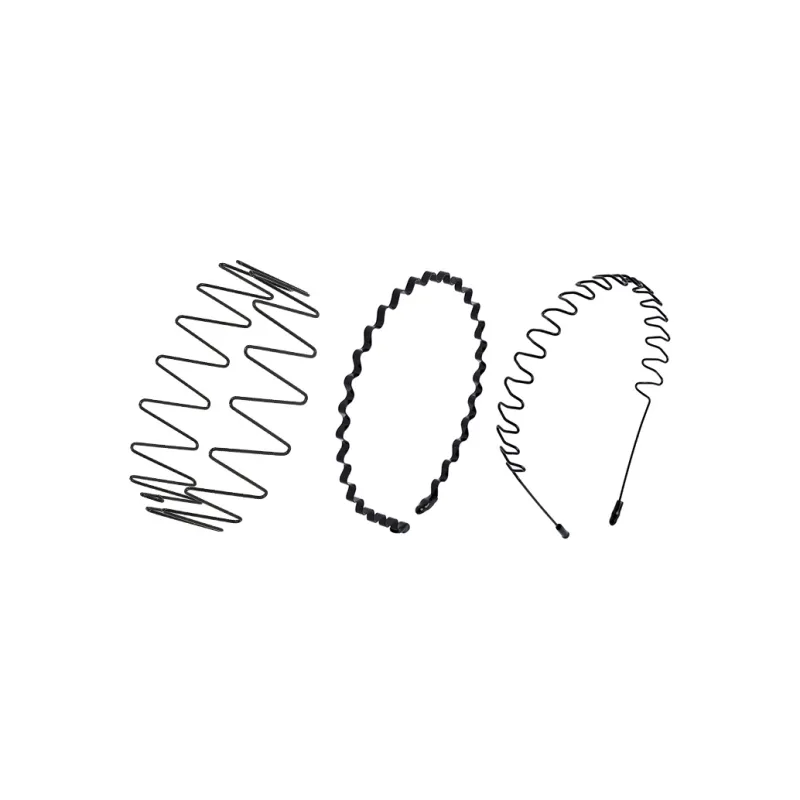 Yiru Alloy Invisible Headband Oil Head Sports Hair Clips Headband Unisex-3