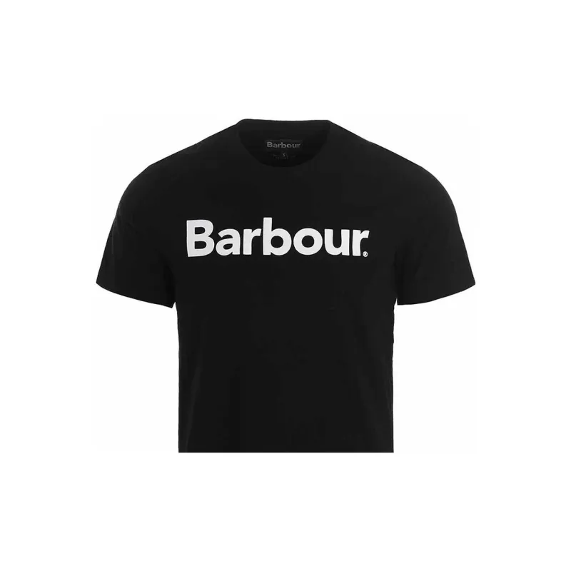 BARBOUR SS22 T Shirt Men's Black-5