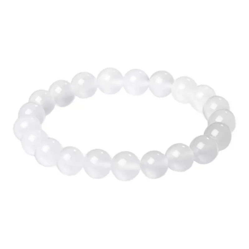Grace Chalcedony Jade Bracelets Unisex-1