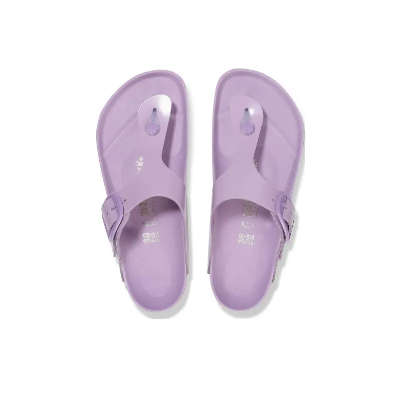 Birkenstock Gizeh Series EVA Slip-Resistant Flip Flops Women's Purple Regular-4