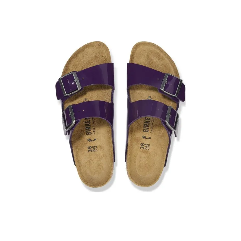Birkenstock Arizona Series EVA Slip-Resistant Slide Slippers Unisex Dark Purple-4