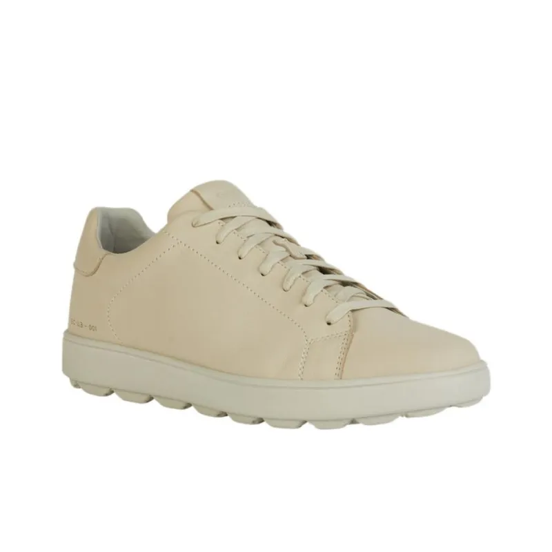 GEOX Spherica Ecub-1 Anti-Slip Wear-Resistant Low-Top Casual Shoes Men's Beige-1