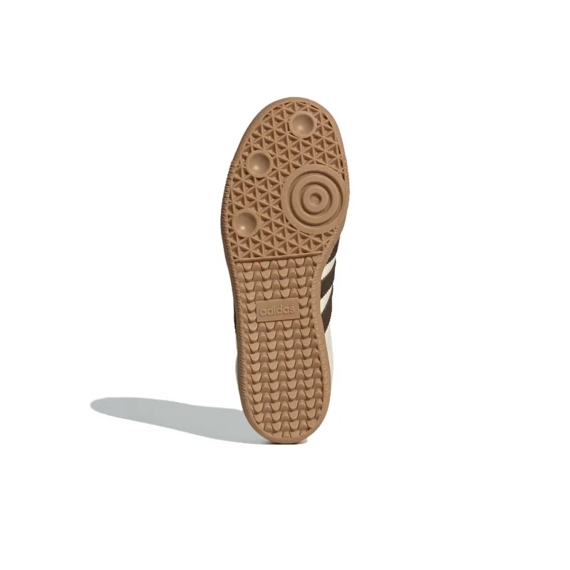 Samba Women's Adidas Originals Og 'Off White Dark Brown'-4