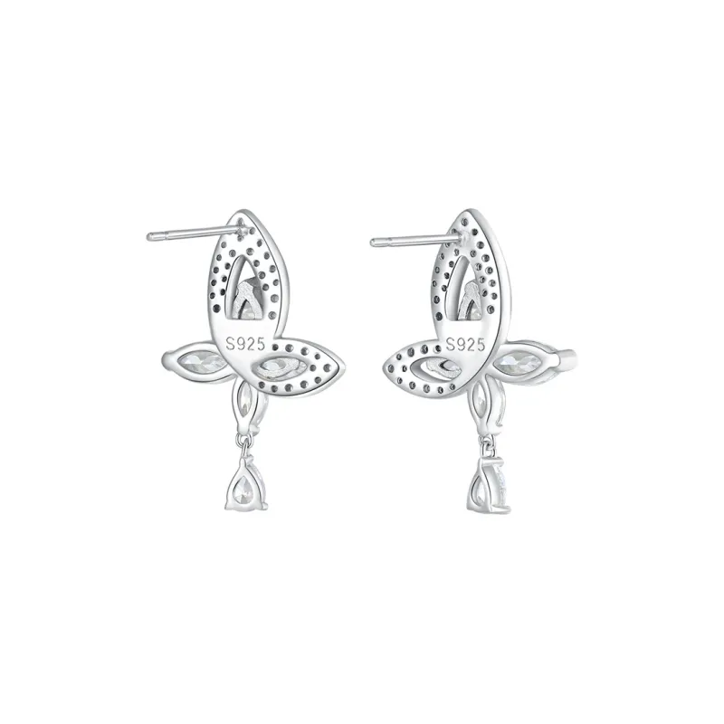 DESIGN CIRCLES S925 Silver Earrings Women's-2