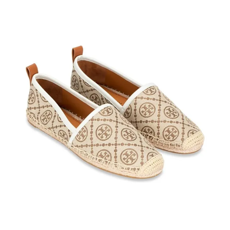 TORY BURCH T monogram Pattern Espadrilles-2