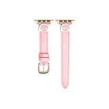 Crown Half-Circle Clasp, Pink