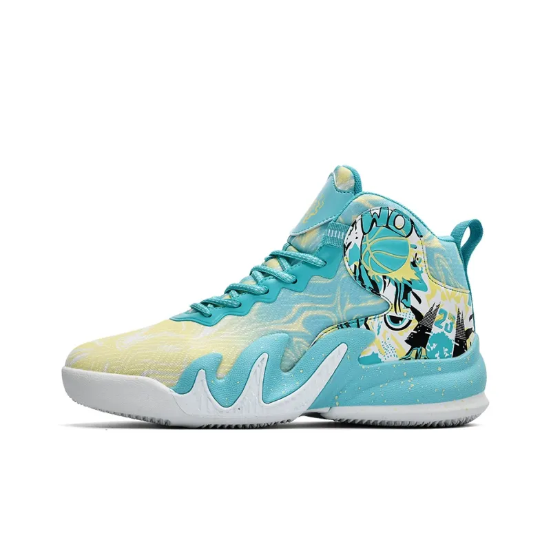 Black tailed Deer Shock Absorbers With Slip Resistant And Abrasion Resistant Properties Mid Top Basketball Shoes Unisex-19