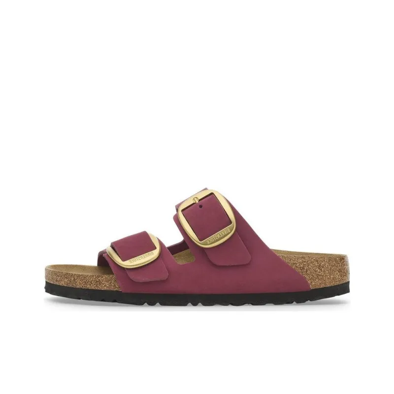 Birkenstock Arizona Big Buckle EVA Slip-Resistant Slide Slippers Women's Red Regular-0