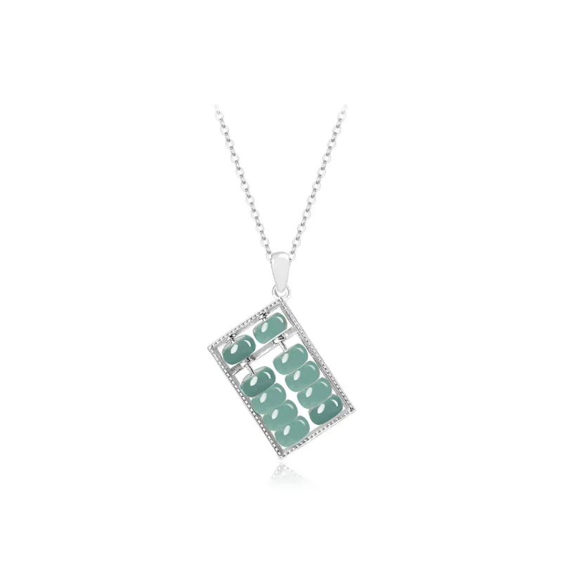 CGC Ice Glutinous Jadeite Necklaces Women's-0