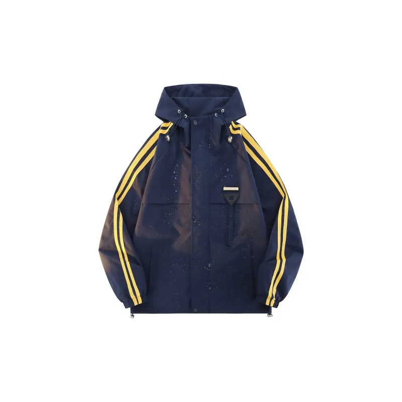 Warrior Huichao Riding The Wind Collection Windbreaker Jacket Unisex-7