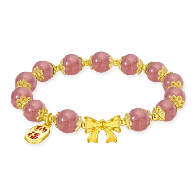 Zheng Tai Fook Gold Bracelet Women's-0