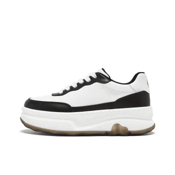 QM Abrasion Resistant, Breathable, Waterproof, Slip Resistant Low Top Casual Shoes Women's White Black