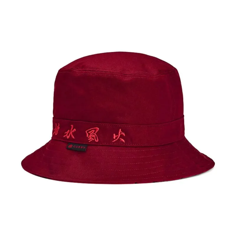 Under Armour Cotton Bucket Hats Unisex Red-1