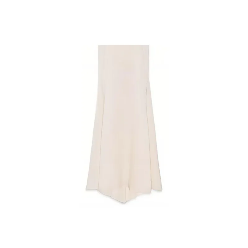 SAINT LAURENT FW22 Sleeveless Dress Women's White-5