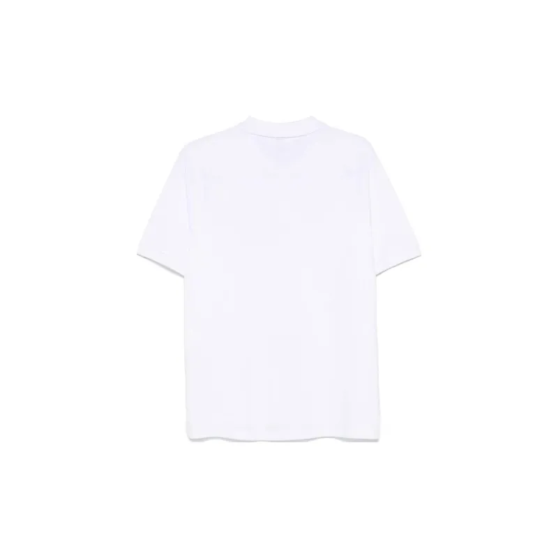 MOSCHINO Logo print Polo Shirt-1
