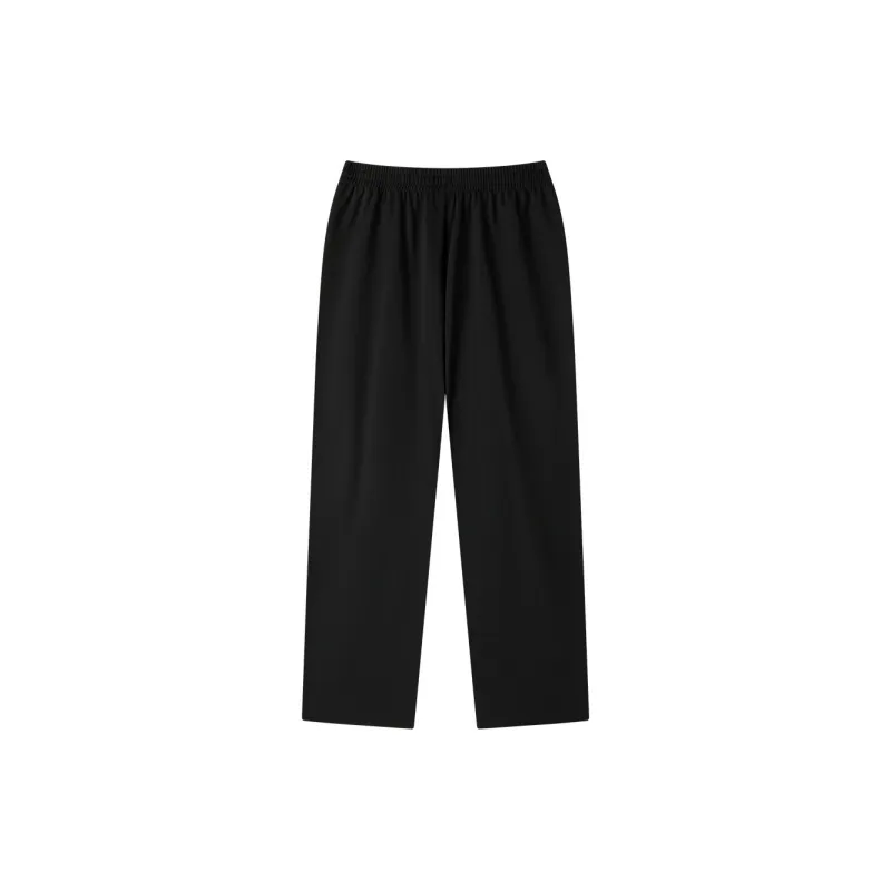 PEAK Knitted Sports Pants Men's Black-1