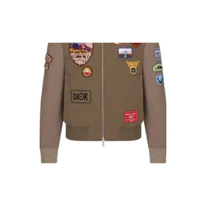 DIOR SS22 Jackets & Coats Men's Brown-4