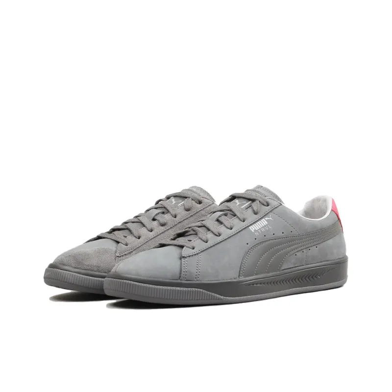 Staple x PUMA IGNITE Anti Slip Wear Resistant Low Top Skateboard Shoes Men's Gray-1