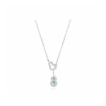 JIACUIYUN Colored Glaze Necklaces Women's