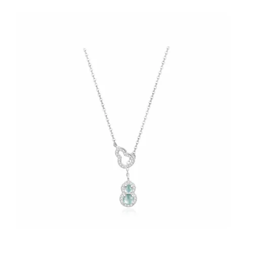 JIACUIYUN Colored Glaze Necklaces Women's