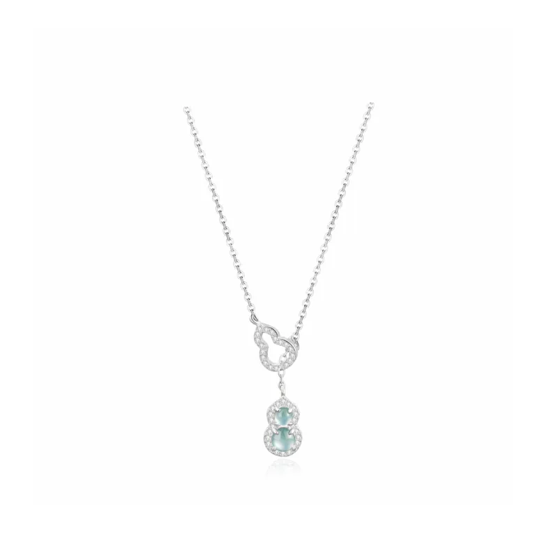 JIACUIYUN Colored Glaze Necklaces Women's-0