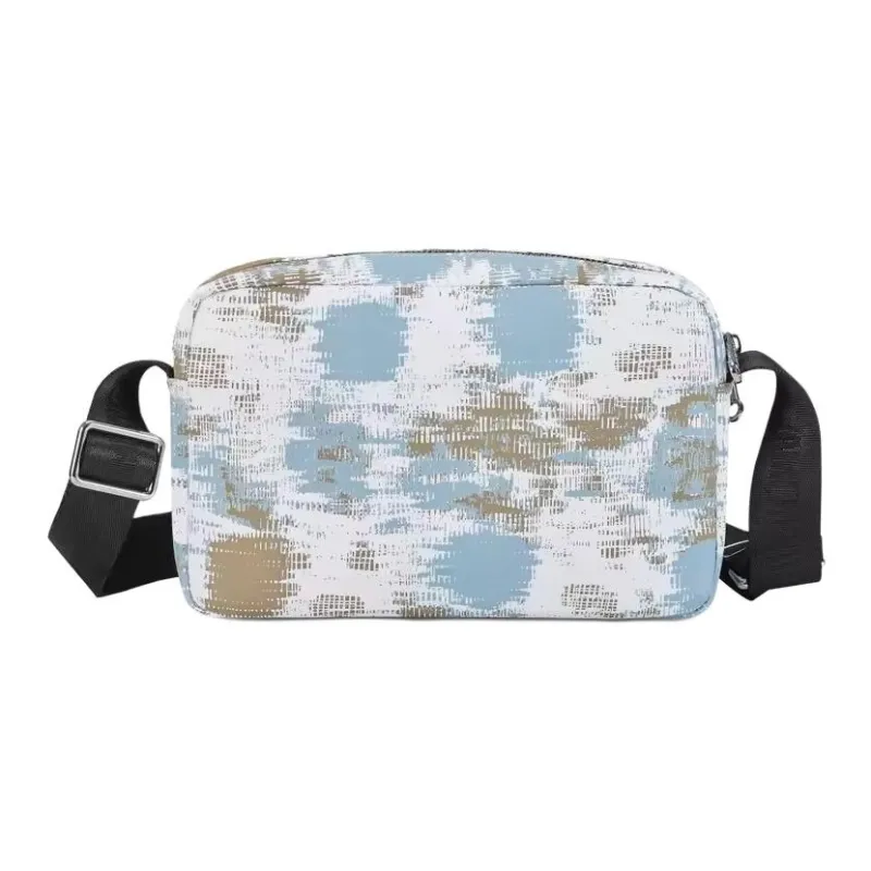 AMERICAN TOURISTER Fabric Small Square Bag, Crossbody Bag, Shoulder Bag Women's White Polka Dot-2