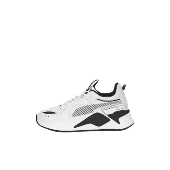 PUMA RS-X Anti-Slip Wear-Resistant Low-Top Kids Lifestyle Shoes White Teenagers