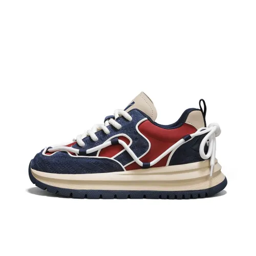Grumpy Ram Anti Slip And Wear Resistant Height Increasing Low Top Casual Shoes Men's
