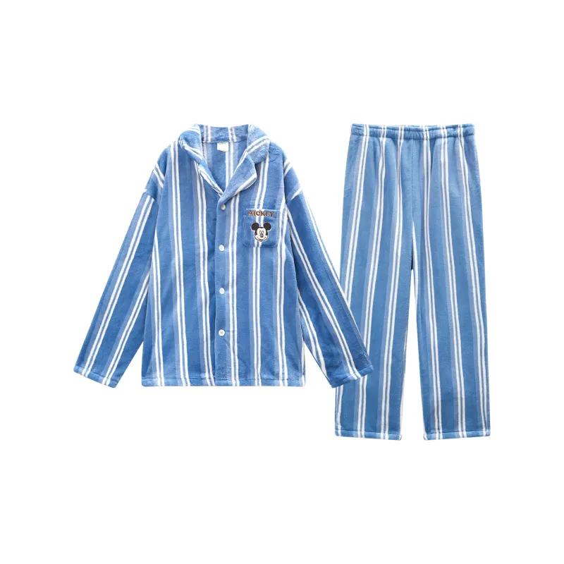 GUKOO x Disney GUKOO X Disney Pajama Set Men's Peacock Blue-0