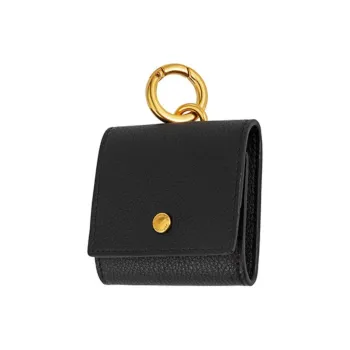 Burberry Leather Card Holder Wallet Coin Purses Small Size Women's Black