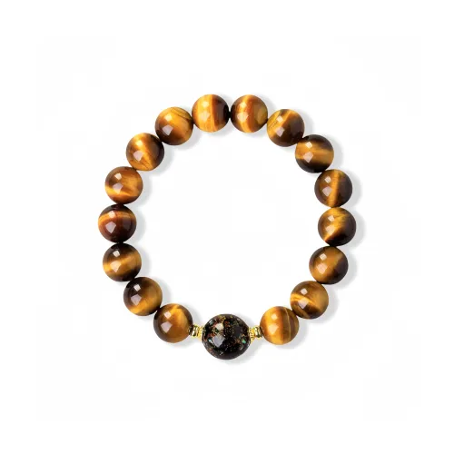 LANMUYINNUO Tiger's Eye Stone Bracelets Unisex