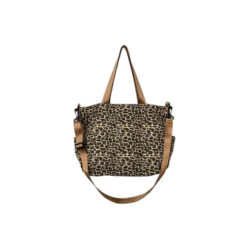 Yalu Nylon Shoulder Bag Regular Women's Leopard Print