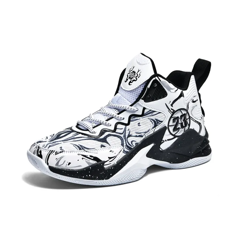 MUSHILANDI Cushioning Height Increase With Rebound Mid Top Basketball Shoes Unisex-7