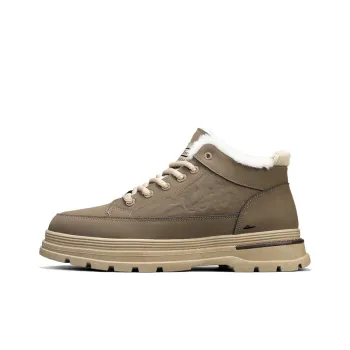 Kuding Martin Boots Men Black/Khaki