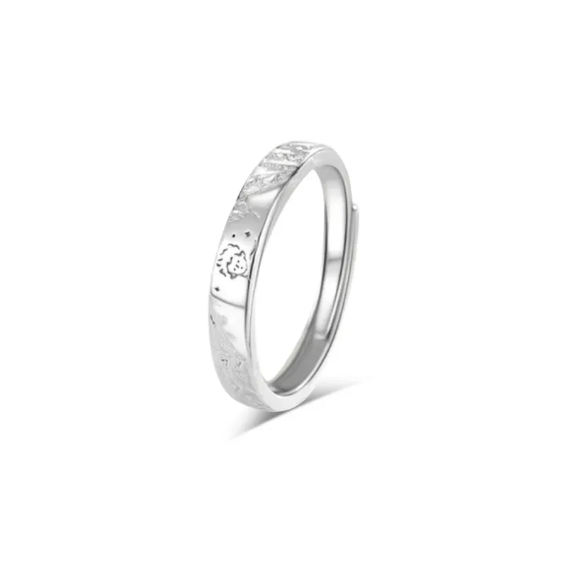 Shang Yinfu 990 Silver Rings Unisex-3