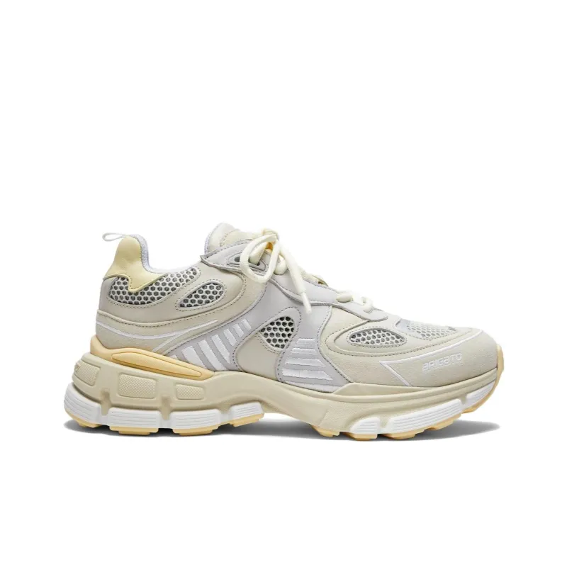 Axel Arigato Marathon Breathable Low Top Casual Shoes Women's Beige Yellow-1