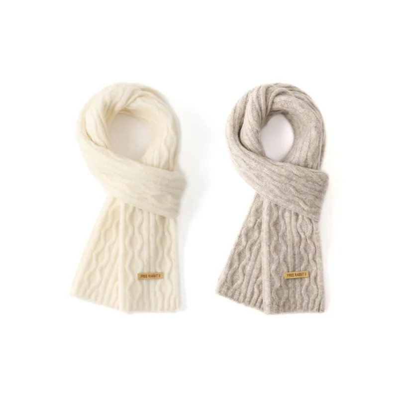 FREE RABBITⅡ Knit Scarves Unisex-10