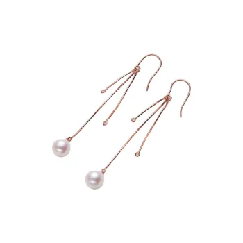 Andaozi Freshwater Pearl Earrings Women's