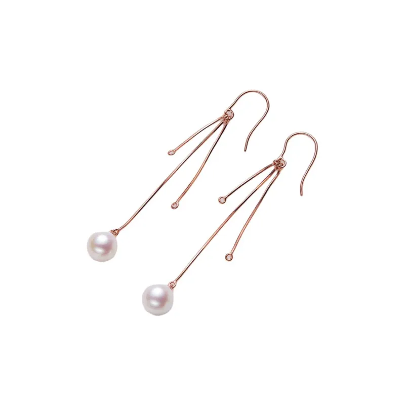 Andaozi Freshwater Pearl Earrings Women's-0