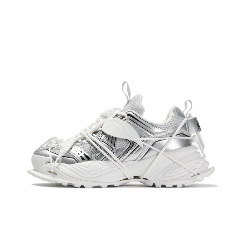 㦱 Wen Ray Low-Top Chunky Sneakers Unisex White-18