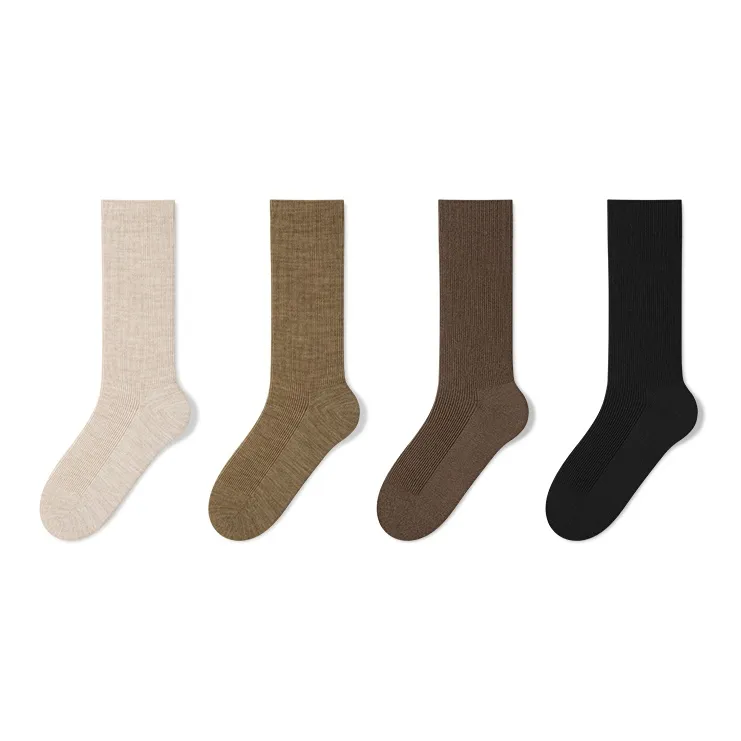 B&C.Room Knee High Socks Women's 4 Pack-11