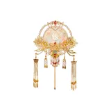Gold, Full Morning Joy (Material Bag+Fan Stand+Box)