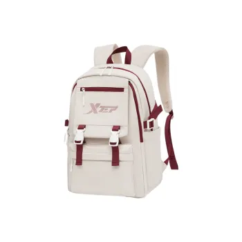 XTEP Oxford Backpack Unisex Red White