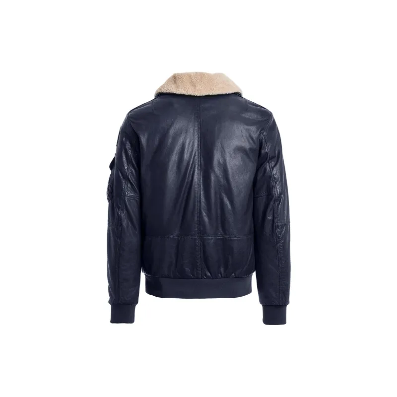 PARAJUMPERS Josh Leather Jacket-1