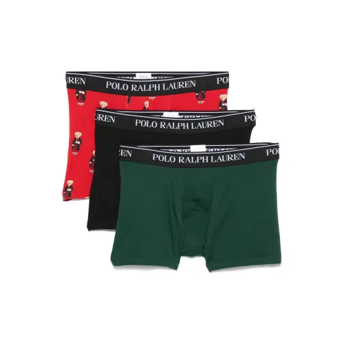 Polo Ralph Lauren Pack Of Three Logo Waistband Stretch Boxers